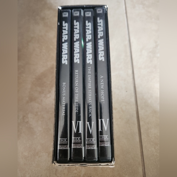 Star Wars Trilogy DVD 2004 4-Disc Set Widescreen (V) - Picture 5 of 11